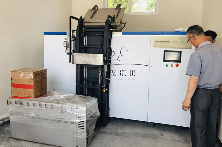 新鄉(xiāng)市孟莊鎮(zhèn)餐廚垃圾就地處理示范點(diǎn)