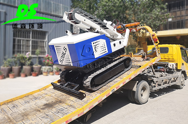 爬坡能手--履帶式土壤采樣機